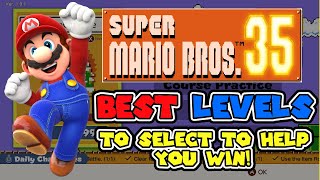 BEST LEVELS To Select for Super Mario Bros 35!