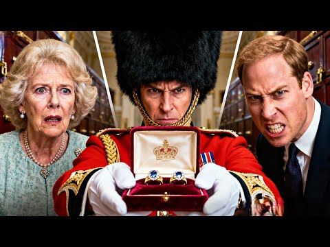 "THE STOLEN CROWN!" — William Stops Camilla as Royal Guard Catches Her Taking Queen Mother’s Rings!