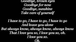Goodbye - Avril Lavgine (lyrics)