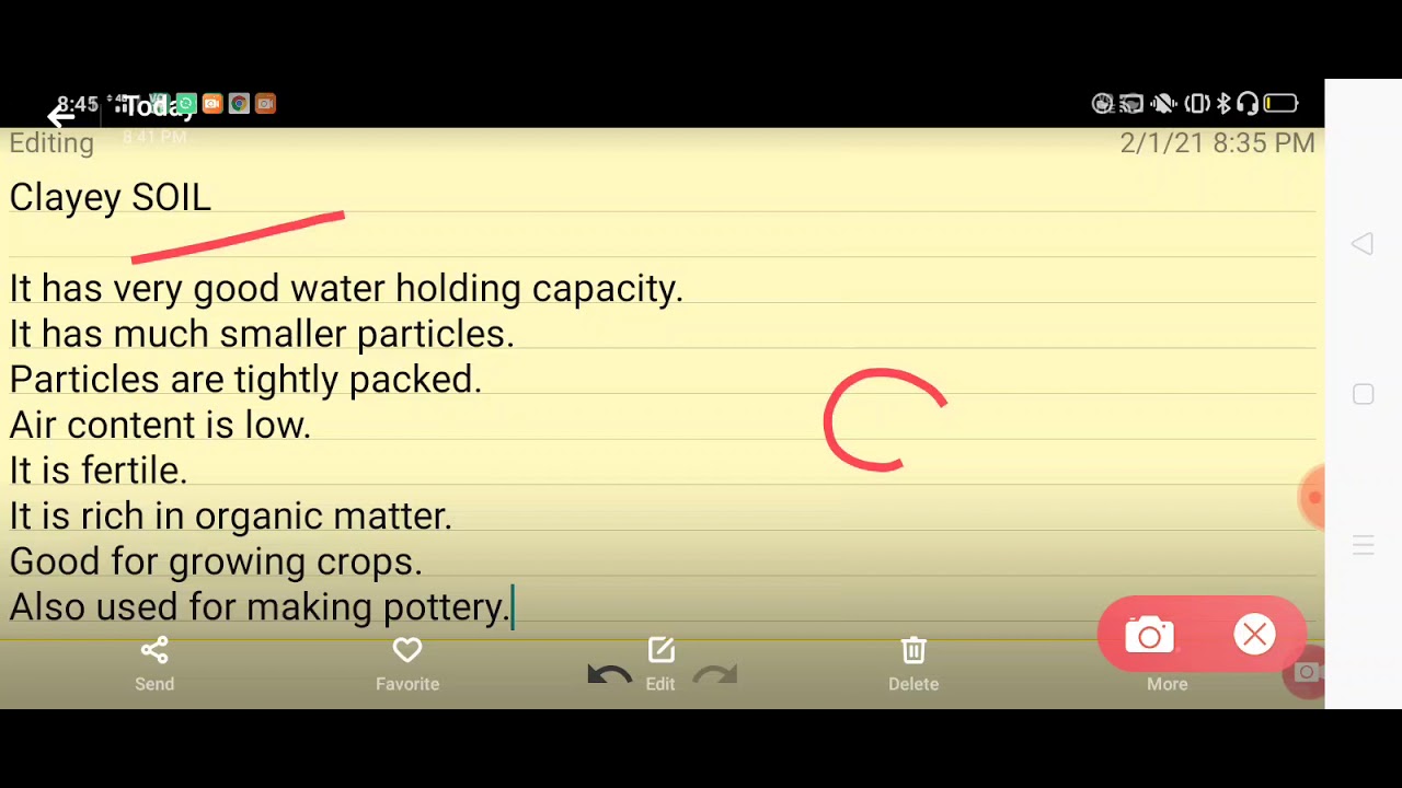 Clayey SOIL.  Chapter -9 SOIL CLASS -7 SCIENCE