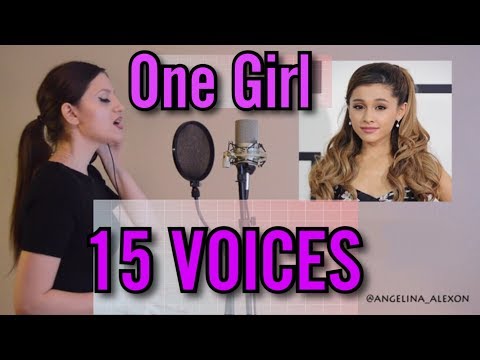 One Girl 15 Voices  (Ariana Grande, Mariah Carey, Celine Dion and more)