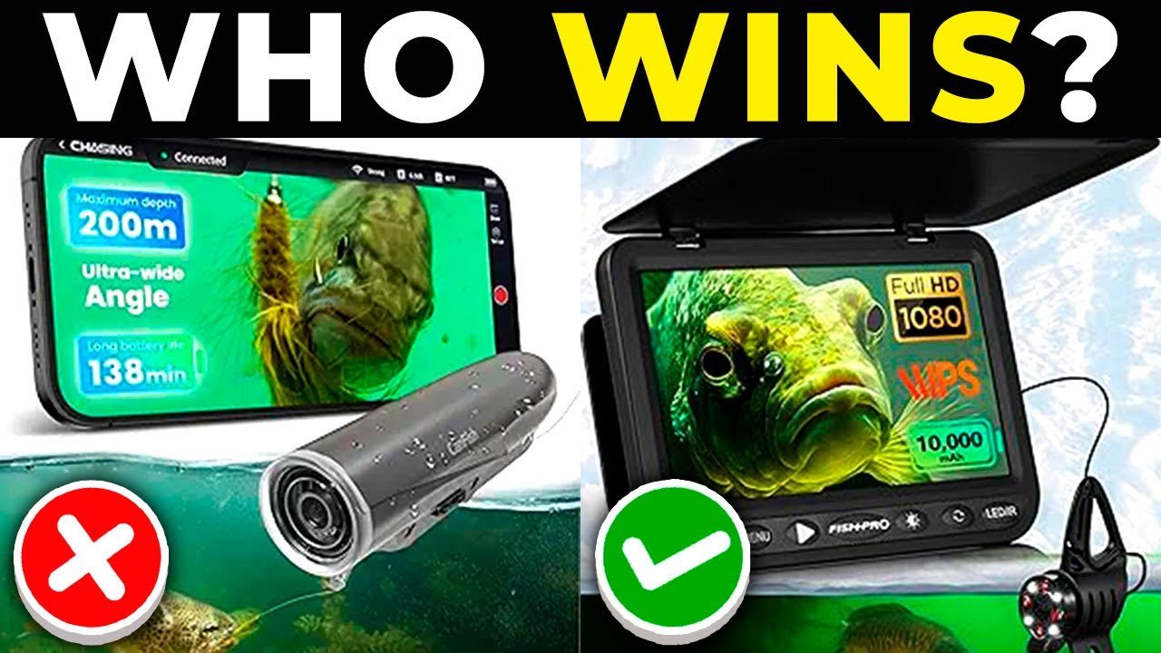 TOP 5 BEST UNDERWATER FISHING CAMERAS 2026 | AFFORDABLE FISH FINDER CAMERAS on AMAZON