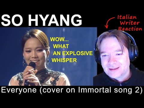 SO HYANG - Everyone - WRITER Reaction