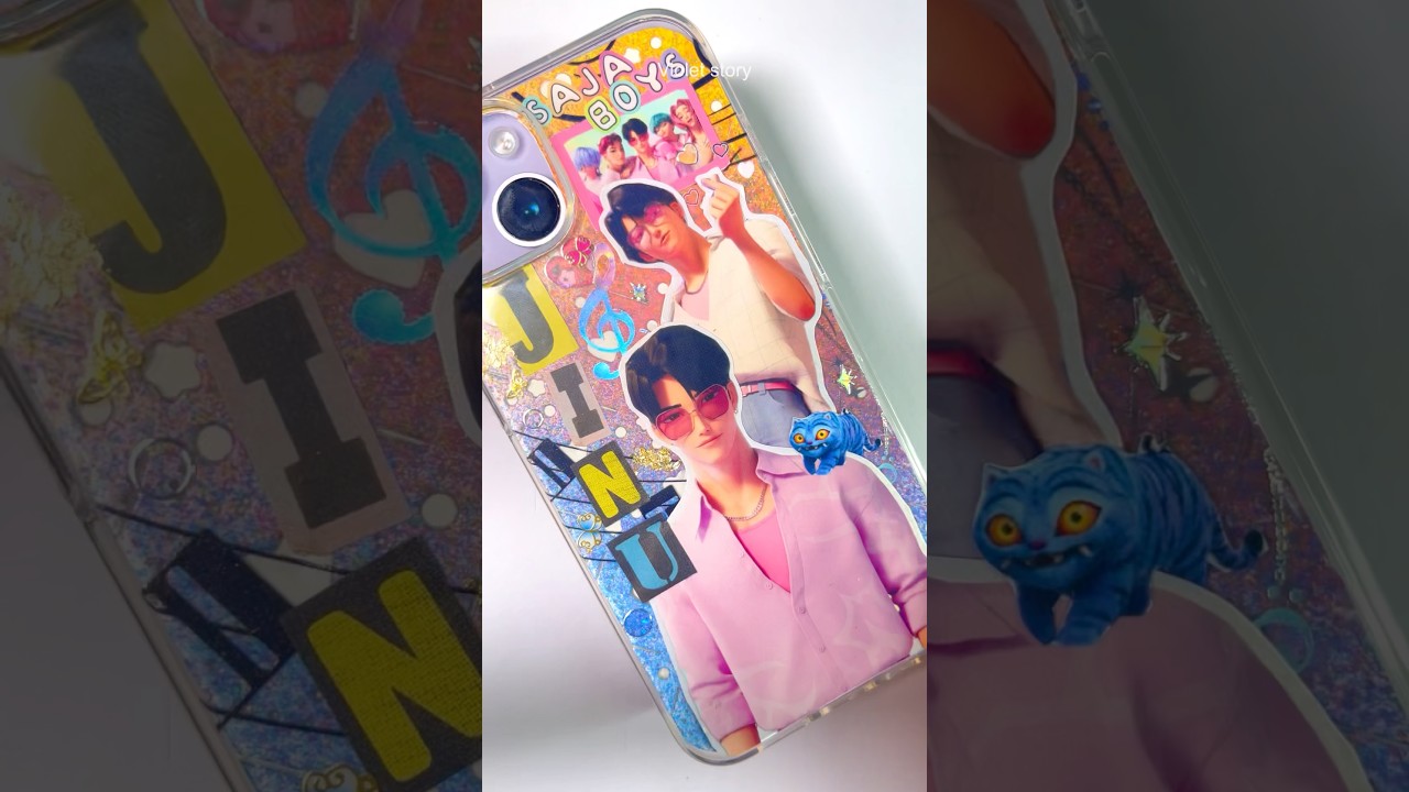 Journaling 다꾸 | KPop Demon Hunters : Jinu 케이팝 데몬 헌터스 : 진우 | Scrapbooking