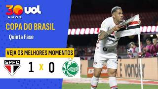 SÃO PAULO 1 X 0 JUVENTUDE | EM NOITE DE VAIAS, TRICOLOR VENCE NA COPA DO BRASIL | MELHORES MOMENTOS