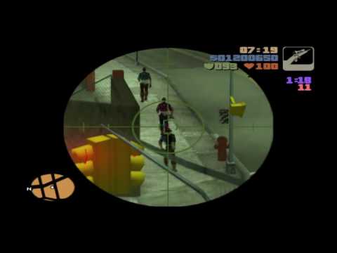 Grand Theft Auto 3 Sniper Rampage Headshot Fiesta