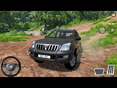 Toyota Land Cruiser Prado Car Driving - BeamNg Drive - Car Games Pc Gameplay [Logitech g29]
