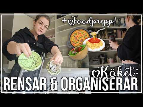 RENSAR & ORGANISERAR | HANDLAR MAT & GÖR MATLÅDOR | VLOGG
