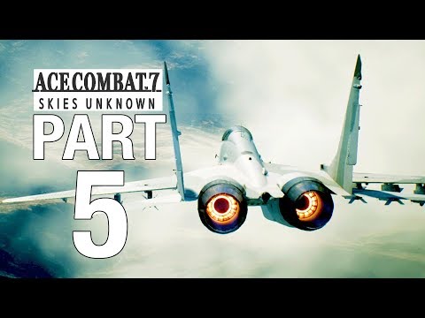 ACE COMBAT 7 Full Game Walkthrough Part 5 - No Commentary [MISSION 5] - 444