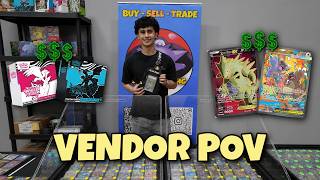 The Side Of Pokémon Card Shows You Never See | Vendor POV