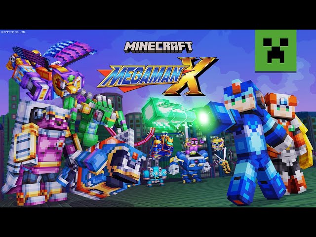 Minecraft Mega Man DLC is out now on Nintendo Switch