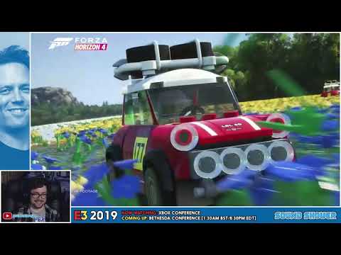 Forza Horizon 4 Lego E3 2019 Trailer Reactions | Sound Shower