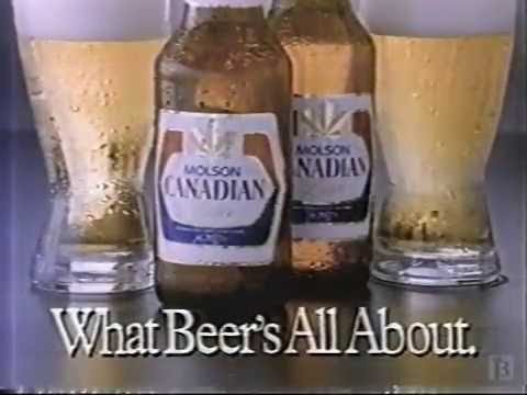 Molson Canadian Beer Commercial 1990