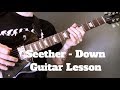 Seether - Down Guitar Lesson