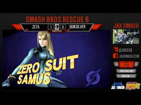 Jax Smash Weekly 4/14/16 - Zeta(ZSS) Vs. Quiksilver(Luigi) LQ