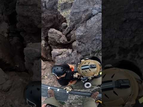 Arizona rangers rescue BASE jumper stranded on cliff