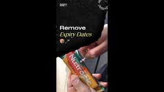 How to Remove Expiry Date From Packaging 📦🪄