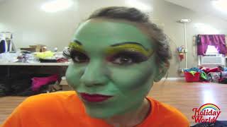 preview picture of video 'How To: Halloween Witch Makeup'