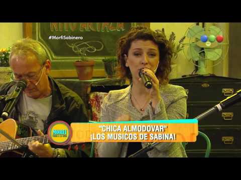 "Chica Almodovar", Los músicos de Sabina en vivo - Morfi