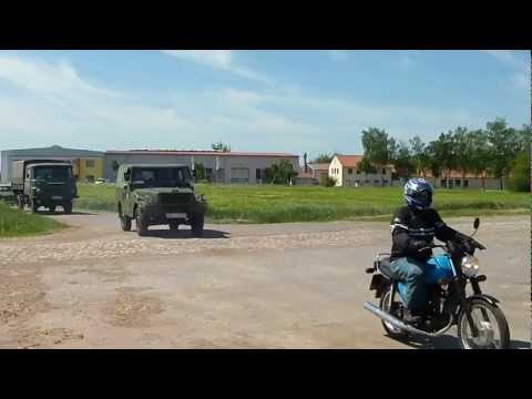 NVA Manöver Groß Germersleben 26.05.2012 mit P601,Barkas,Robur,UAZ, P3,Ural,Kraz