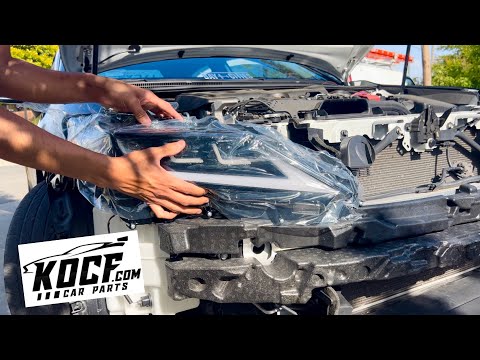 HOW TO INSTALL NEW V4 TRIPLE BEAM HEADLIGHTS!! | KOCF | CAMRY XSE 2018 - 2023 |