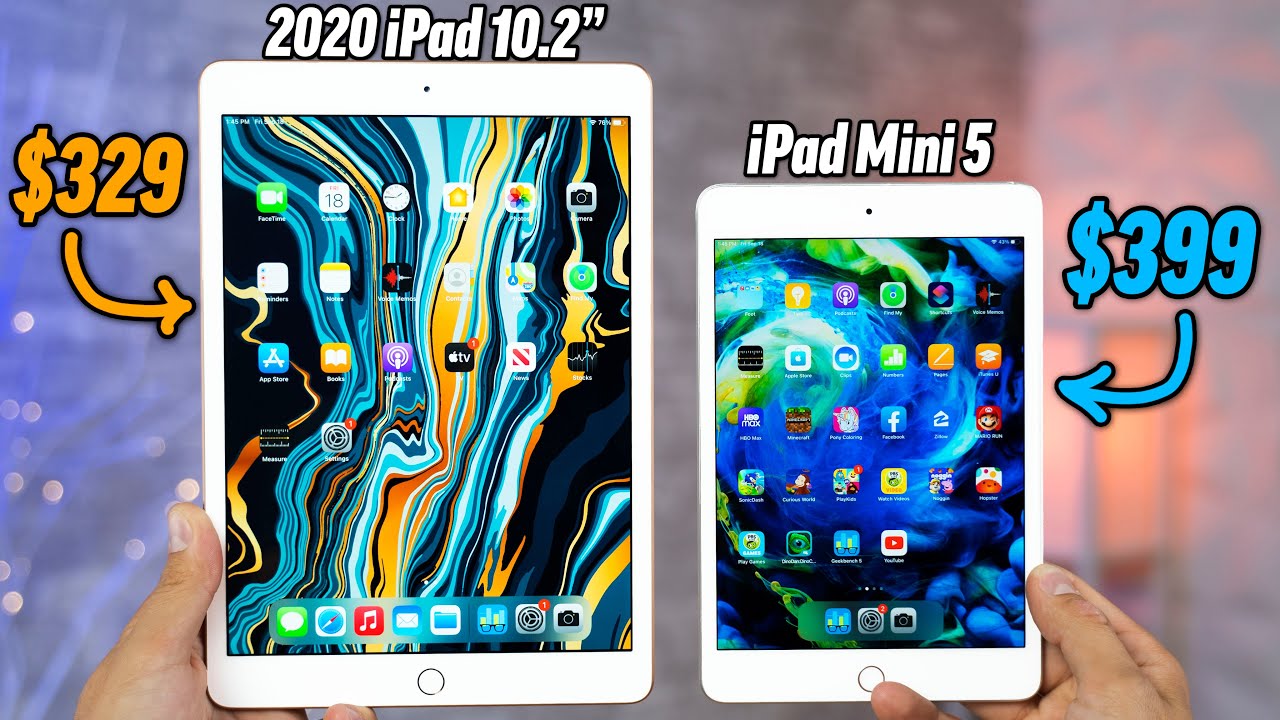 2020 iPad 10.2-inch vs iPad Mini 5 - Best Budget iPad? 🤔