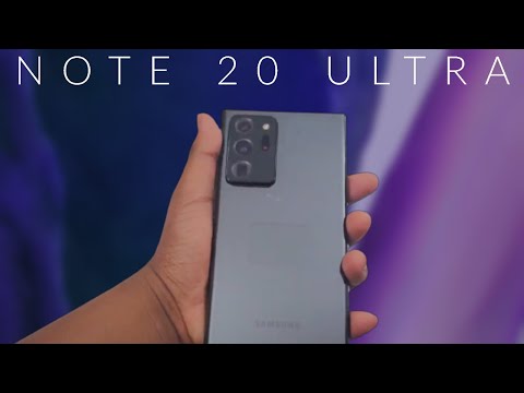 Samsung Galaxy Note 20 Ultra 5G unboxing and set up!! | First Impression