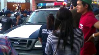 preview picture of video 'Videoaficionado graba la detención de 2 ladronas en Tulancingo de Bravo en Hidalgo'