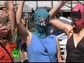 Video of 'Free Pussy Riot' protest around the ...