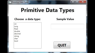 CSharp Primitive Data Types -  found on codeparl.com
