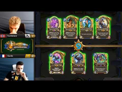 Hearthstone Grandmasters 2019: Hunterace vs Swidz | Week 2 Day 1 | Europe