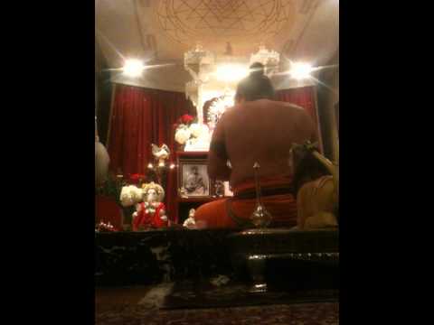 Om Namaḥ Śivāya at Kali Mandir