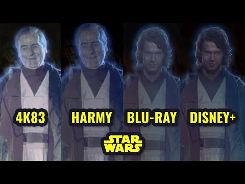 Despecialized vs 4K83 vs Disney+ vs Official Blu-Ray - RETURN OF THE JEDI - Star Wars Changes