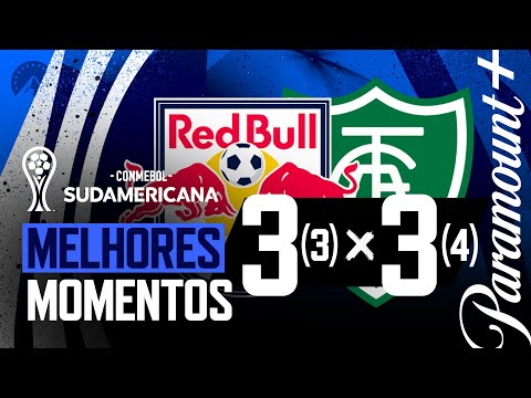 Gols e lances de Red Bull Bragantino x América-MG