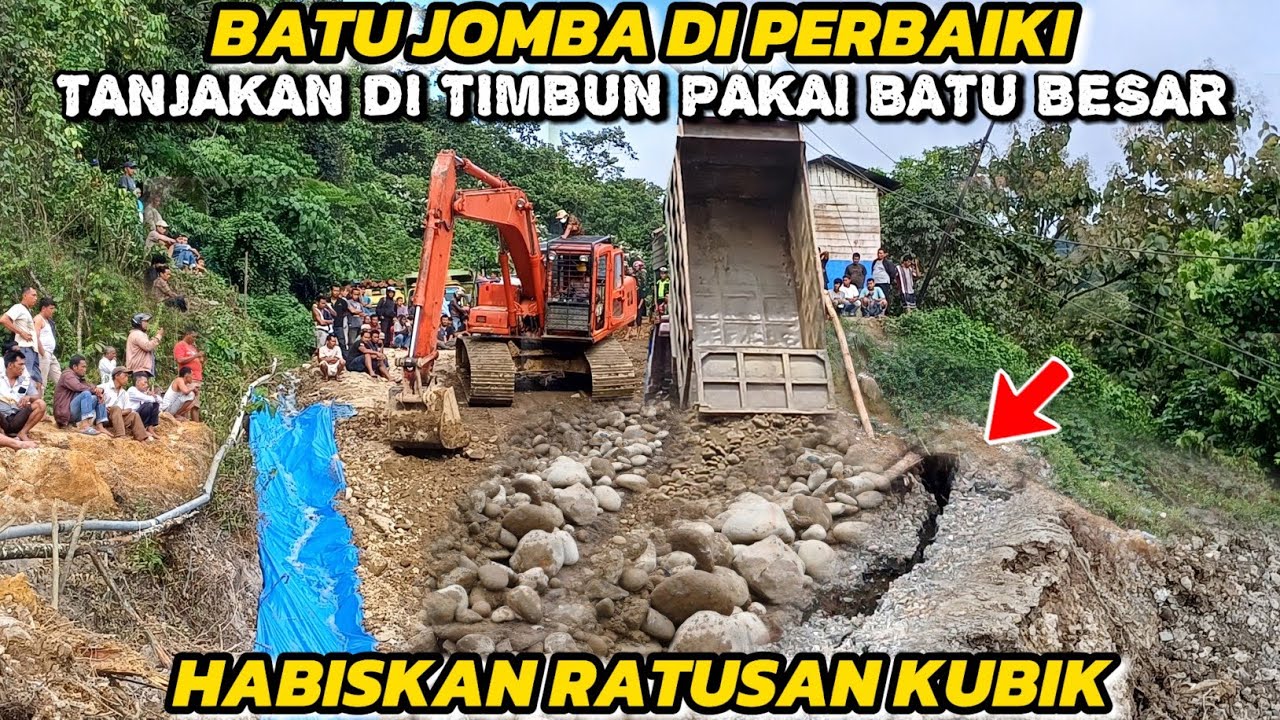 After Severe Damage || Jomba Stone Filled With Large Stones