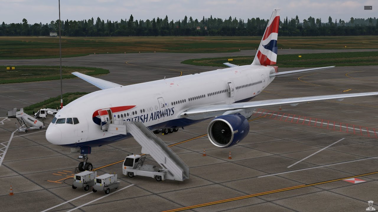 Flying the FlightFactor Boeing 777 from Stansted to Edinburgh in X-Plane 12 (properly this time)