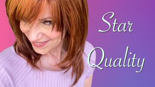 Star Quality by Raquel Welch in Glazed Fire  @hairuwear