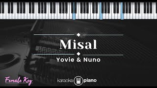Download lagu Misal - Yovie & Nuno (KARAOKE PIANO - FEMALE KEY) mp3