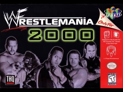 WWF Wrestlemania 2000 N64 720P HD Playthrough