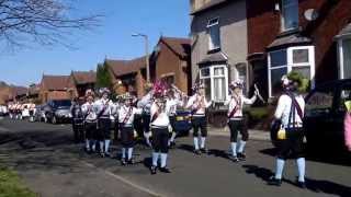 preview picture of video 'Morris Dancing in Horwich Lancashire England  for the upcoming St Georges Day 20,4,13'