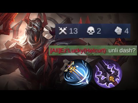 TOP GLOBAL MOSKOV! ENEMY ACCUSED ME OF UNLIMITED DASH BECAUSE OF THIS BUILD! MLBB