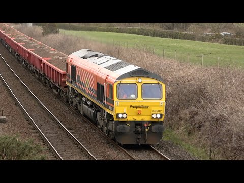 Carlisle & Gretna: Trains in all weathers! Flasks, Engineers Trains, Logs, Intermodals,:20 21 Mar 23