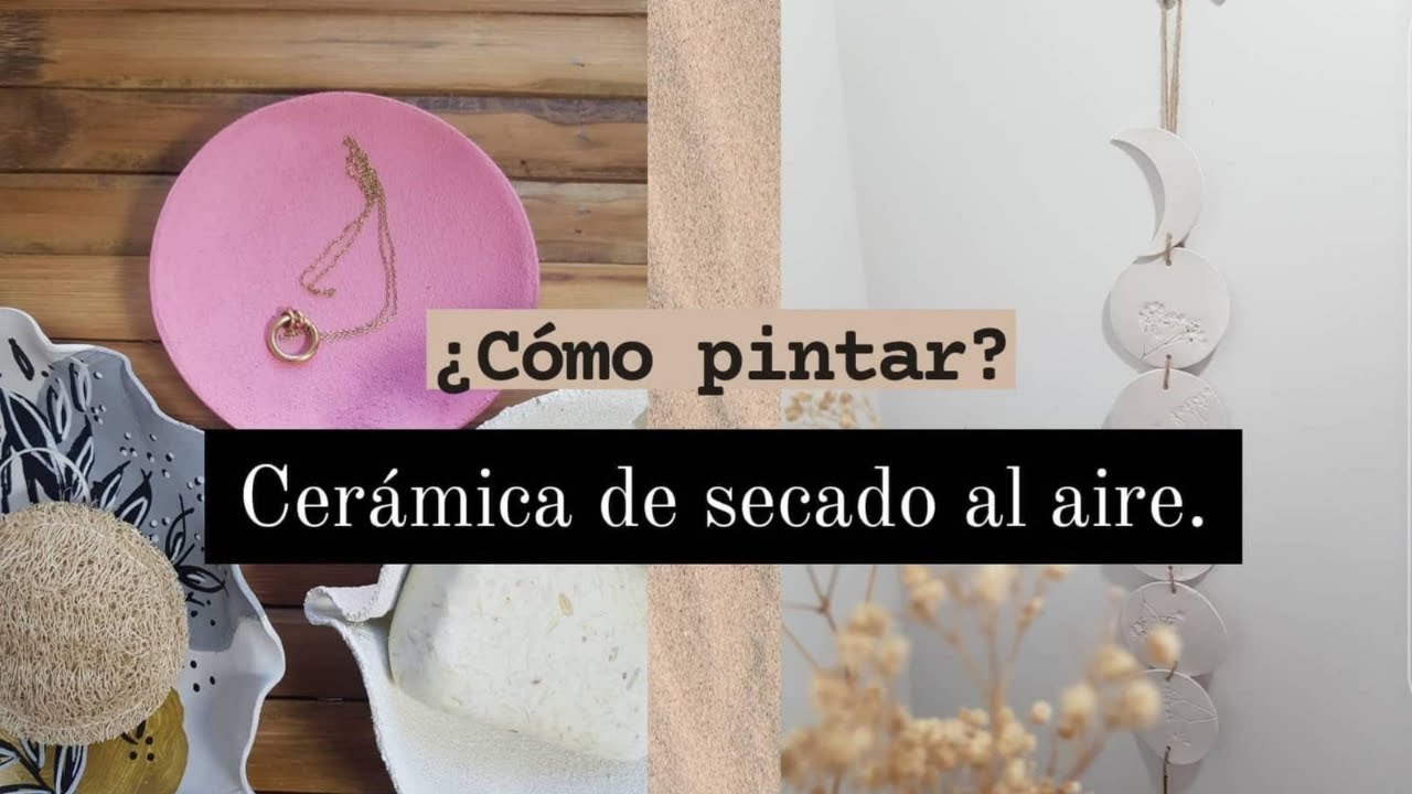 Watch ¿Cómo pintar cerámica de secado al aire Segunda PARTE | OH, themyriam Now ¿Cómo pintar cerámica de secado al aire Segunda PARTE | OH, themyriam