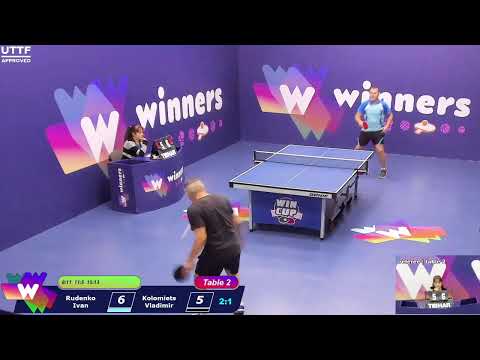 WINners CUP table 2  03.11 Rudenko Ivan - Kolomiets Vladimir 19:45