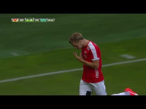 MÅL: Jonathan Ring ger Kalmar en tidig ledning - tar vara på Arabas misstag - TV4 Sport