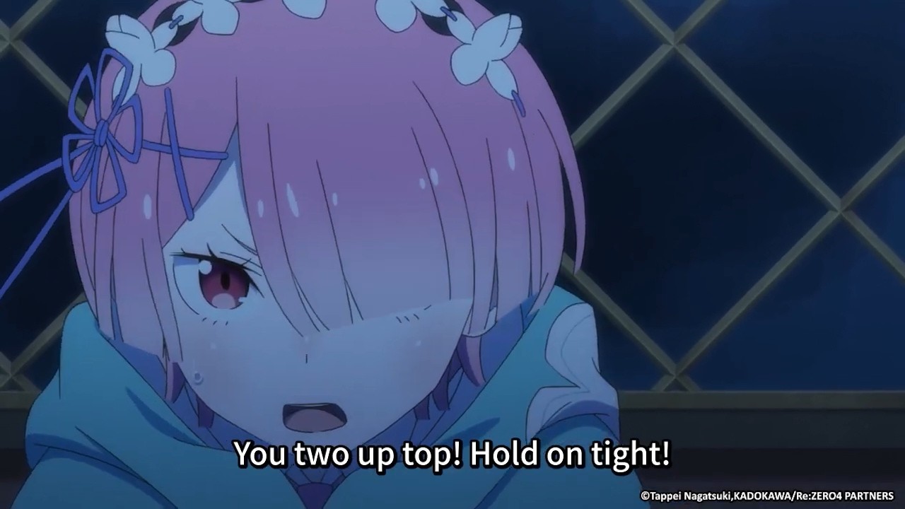 Emilia tries to convince Ram《Re:ZERO -Starting Life in Another World- Season 4》 Anime Highlight