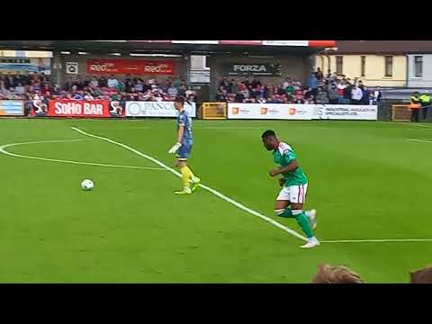 First few minutes of Cork City FC vs Drogheda United on 30.6.2023