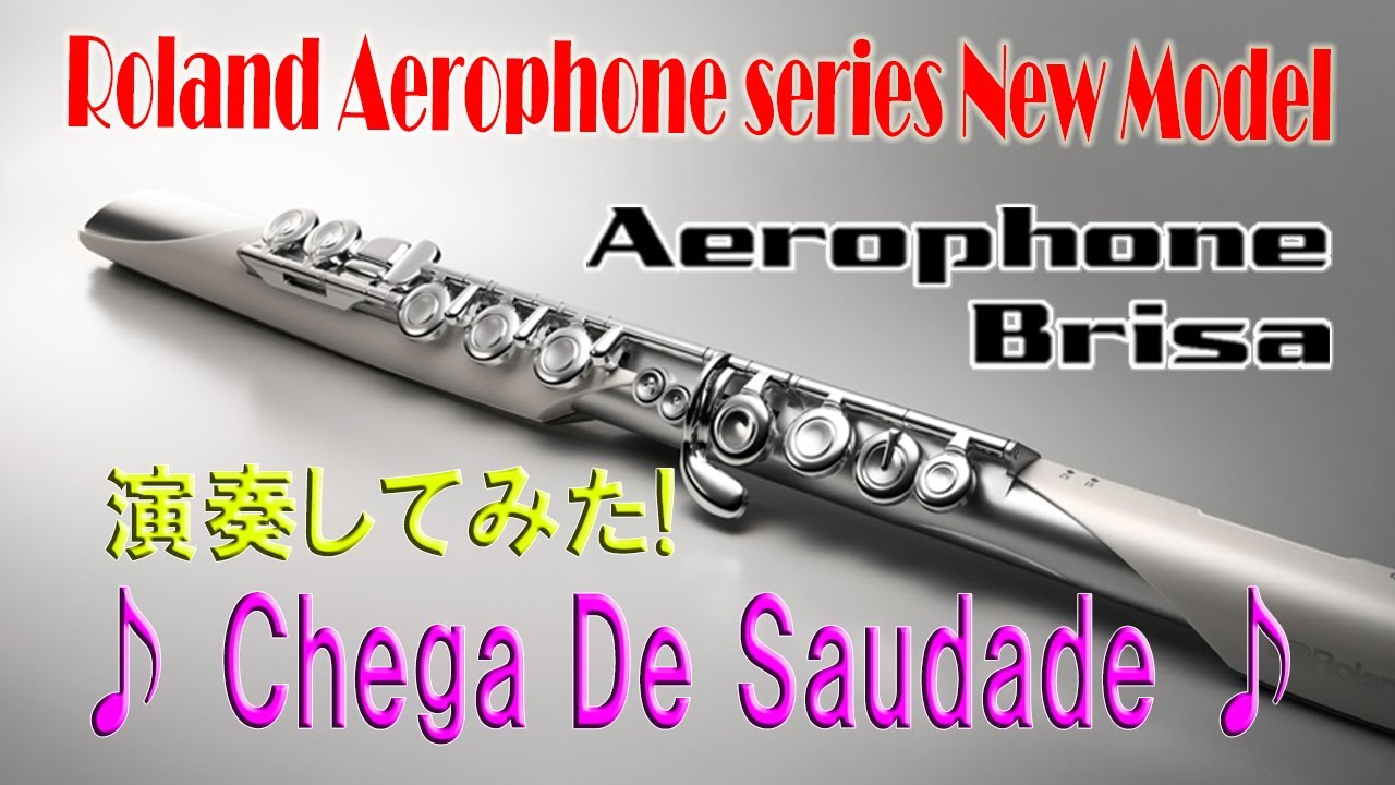 【新製品】Roland Brisa (ブリサ)でボサノヴァ名曲「Chega De Saudade」を演奏してみた【電子管楽器 デモ/フルート音色】