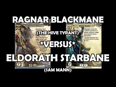 Ragnar Blackmane versus Eldorath Starbane - Warhammer 40,000: Conquest
