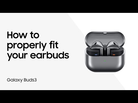 How to wear your Galaxy Buds3 for the best sound and fit | Samsung US
